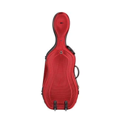 Estuche para Cello semirígido rojo